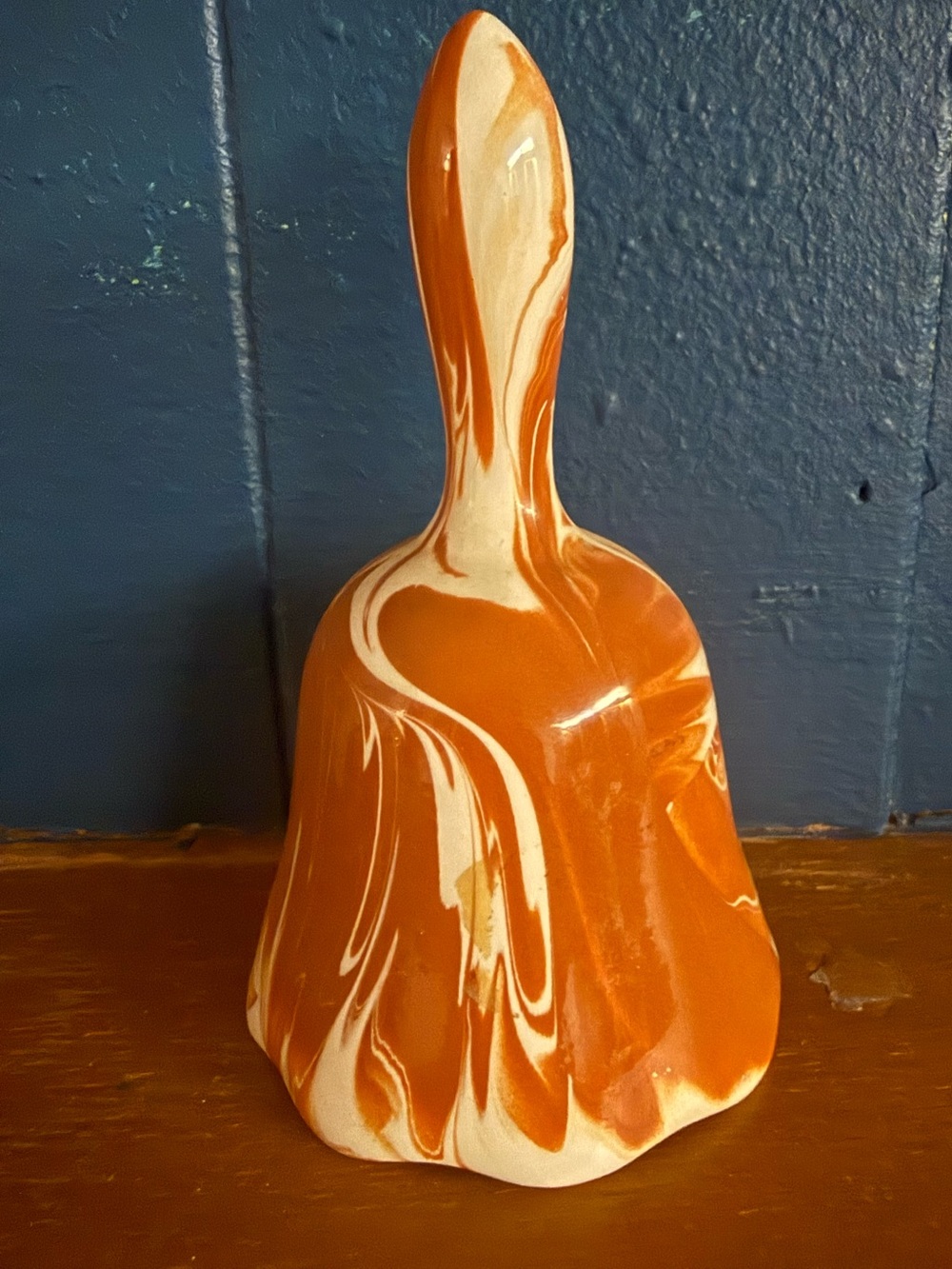 Vintage Dakota Clay Bell Originals by G Green Mitchell SD Swirl Pottery